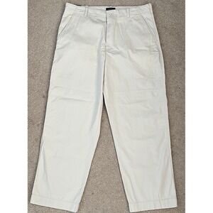IZOD Rock Washed Jeans Metrix Fit 36W 30L Mens Pants Long Khaki Tan  NWT NEW